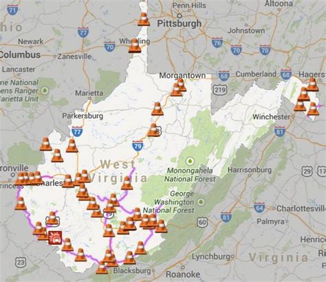 Charleston, WV Road Conditions with Driving and Traffic Flow - LocalConditions.com