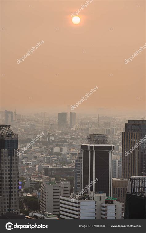 Jakarta Indonesia July 2023 Jakarta Cityscape Skyscrapers Dusk Hdr ...