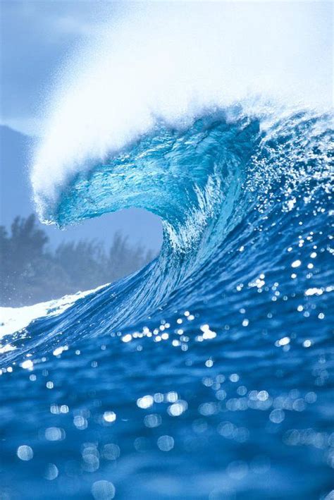 BLUE on BLUE - Timeline Photos | Waves, Ocean waves, Ocean