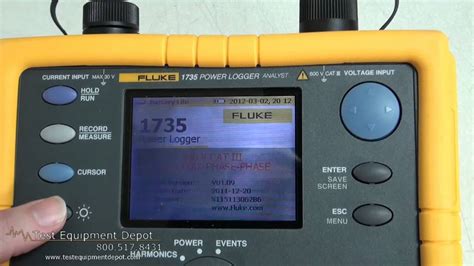 Electrical Tools & Testers Fluke 1735 3-Phase Power Logger ...