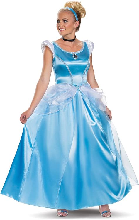 Disguise Womens Cinderella Costume, Official Disney Princess Cinderella ...