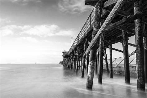 Seal Beach Pier CA Photograph by George Pennock - Fine Art America