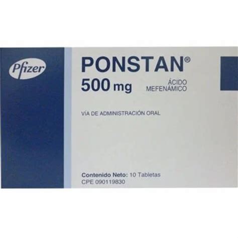 Ponstan Tablet 500mg at best price in Nagpur by Maxwell Enterprises ...