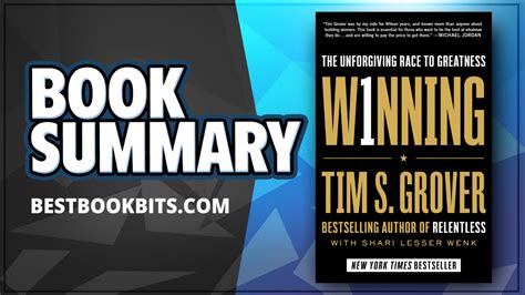 Winning | The Unforgiving Race to Greatness | Tim Grover | Book Summary ...