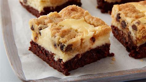 Cookies-and-Milk Cheesecake Brownie Bars recipe from Betty Crocker