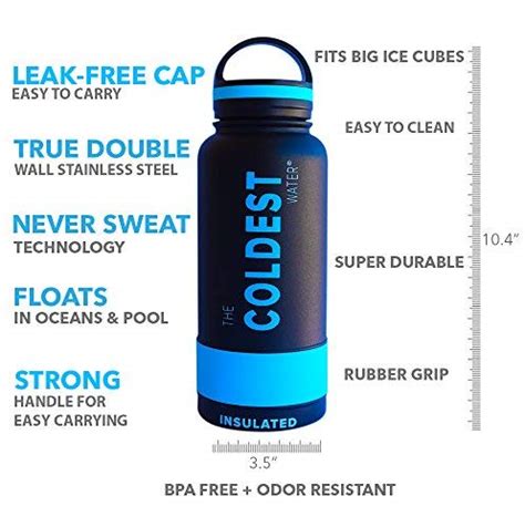 Coldest Water Bottle - Keeps Stuff Hot Too