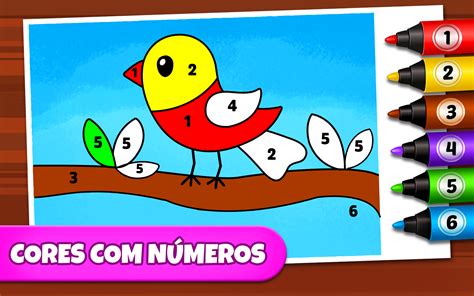 Jogos De Colorir Com Numeros N meros de 6 a 10 com animais