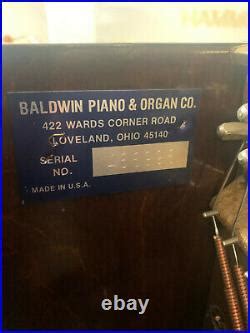 Baldwin Model 6000 Concert Vertical Upright Piano (Mahogany)