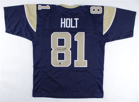 Torry Holt Signed Jersey (Beckett Hologram) | Pristine Auction