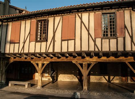 Free Images : architecture, wood, roof, france, facade, arcades ...