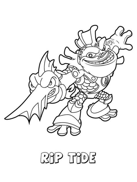 Skylanders GIANTS coloring pages