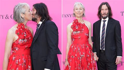 Keanu Reeves packs on PDA with girlfriend in rare red-carpet appearance together | Fox News