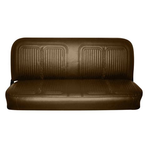 For Chevy C10 Pickup 69-70 Front Dark Saddle Walrus Grain Vinyl Bench Seat Cover | eBay