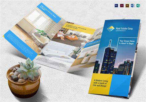 Real Estate Brochure Design - 29+ Examples, Format, Pdf | Examples