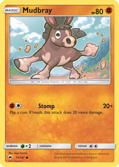 Mudbray | Pokédex