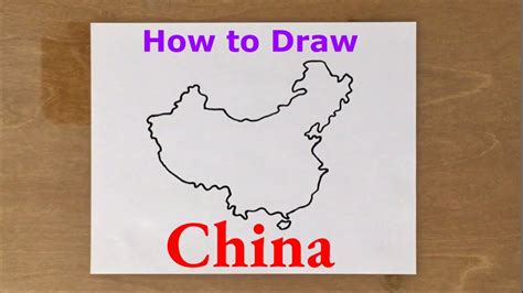 how to draw china China hand drawing landmark - Step by Step Drawing