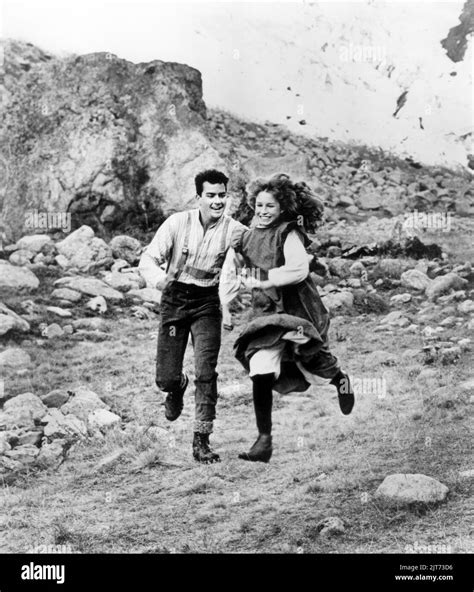 Charlie Sheen, Juliette Caton, on-set of the Film, "Courage Mountain ...