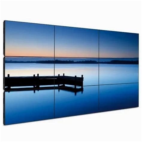 Rectangle Black Samsung LED Video Wall, For College And Corporate ...