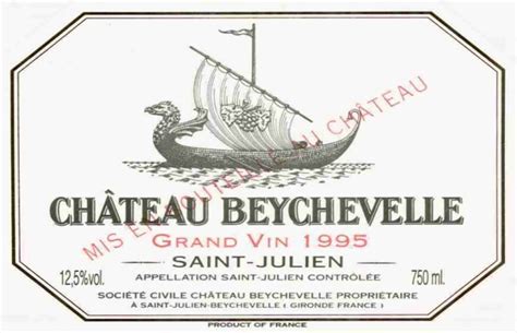 Chateau Beychevelle 1995 | Wine.com