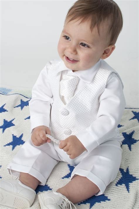 Idea by rossy on bautiso | Baby boy christening outfit, Boys christening suit