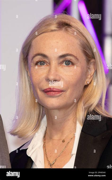 Lille, France. 25th Mar, 2023. Emmanuelle Beart attends the closing ...