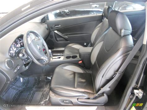 Ebony Black Interior 2008 Pontiac G6 GXP Coupe Photo #48314953 | GTCarLot.com