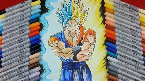 Gogeta And Vegito Drawing