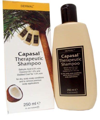 Buy capasal therapeutic hair shampoo psoriasis, seborrhoeic dermatitis, cradle cap and dandruff ...