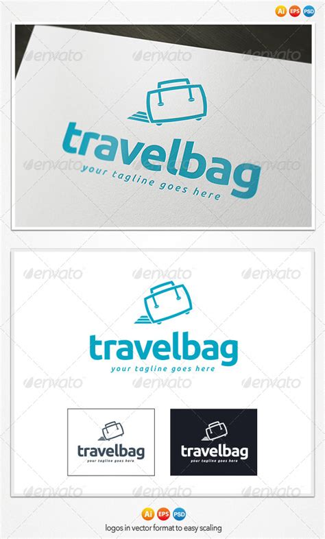 Travel Bag Logo by Pixasquare | GraphicRiver