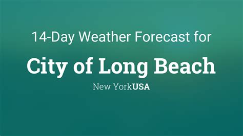 City of Long Beach, New York, USA 14 day weather forecast