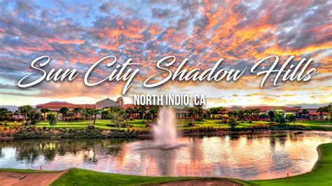 Sun City Shadow Hills Del Webb Homes for Sale