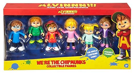 Fisher-Price Alvin & the Chipmunks, We're the Chipmunks Collectibles, 6 ...