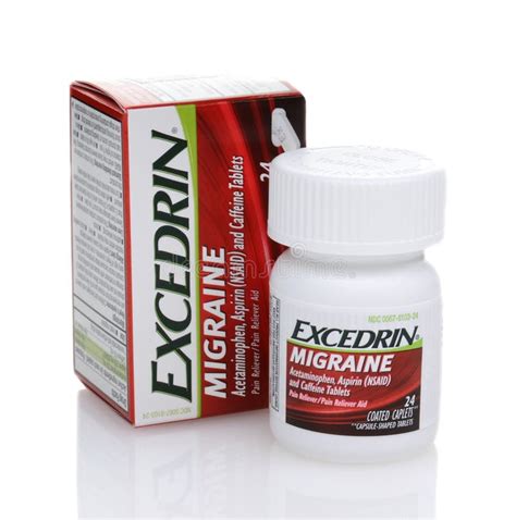 Excedrin MIgraine editorial stock image. Image of nsaid - 184661419