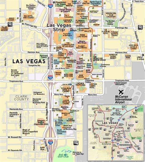 Las Vegas Strip Custom Map | Red Paw Technologies