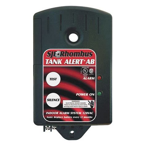 Sje-Rhombus Tank Alert AB Alarm High Water AUX TAAB-01HAUX | Zoro