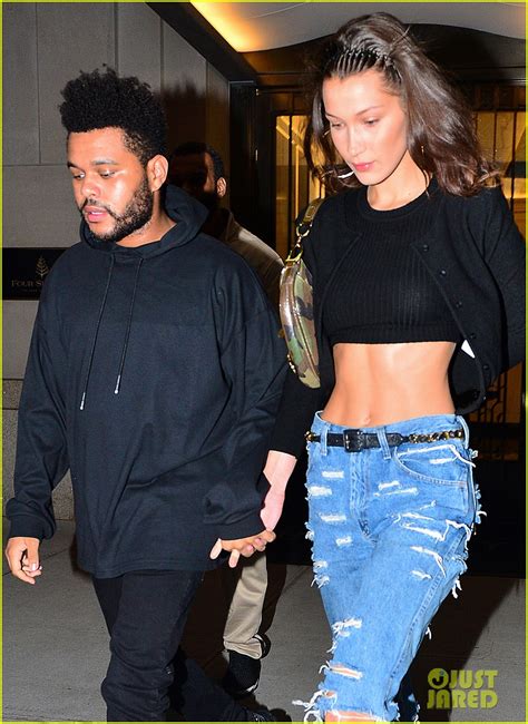 Bella Hadid & The Weeknd Couple Up For Date Night in NYC!: Photo ...