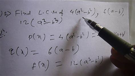 Lcm Of Polynomials Calculator