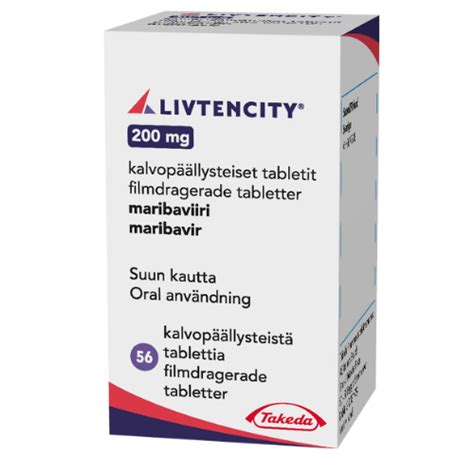 Buy Livtencity Tablets 200 mg online | Generic Name: Maribavir