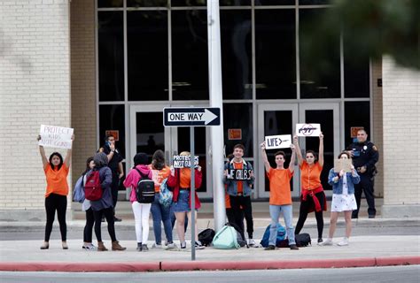 Brandeis High students walk out to protest gun violence