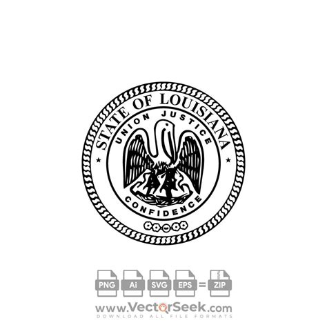 Louisiana State Seal Logo Vector - (.Ai .PNG .SVG .EPS Free Download)