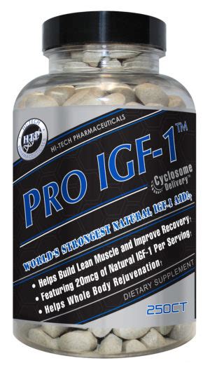 Hi-Tech Pro IGF-1: The First Orally Bioavailable IGF-1 Supplement?!