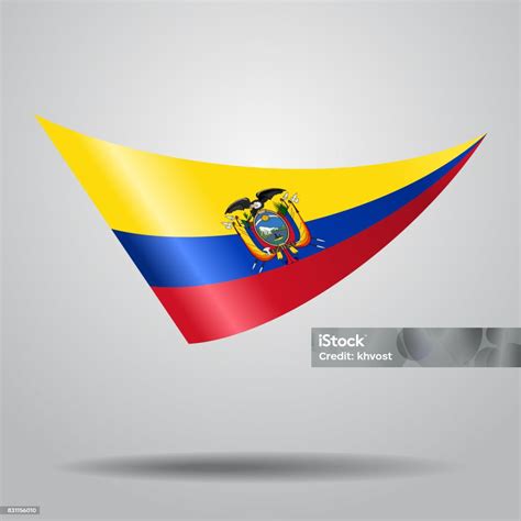 Ecuadorian Flag Background Vector Illustration Stock Illustration - Download Image Now ...