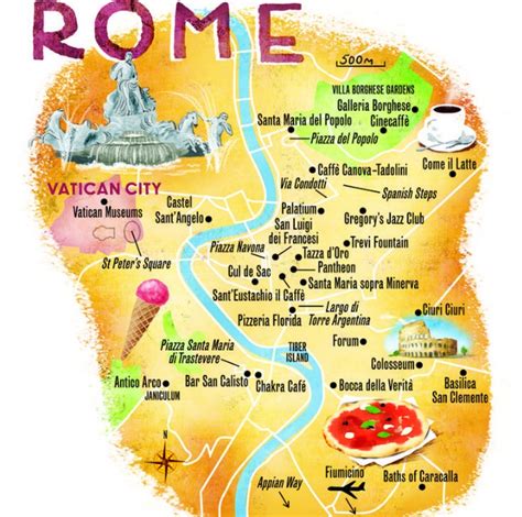 Map of Rome with the Best Places + Sights | This is Italy