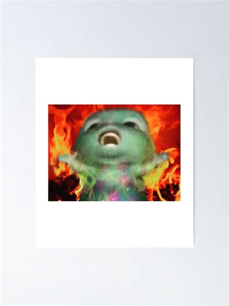 "bibble meme fire" Poster by Jeangel97 | Redbubble