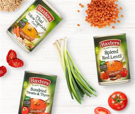Baxters adds vegan lines to plant-based soups range
