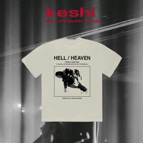 keshi updates on Twitter: "🛍 | The HELL/HEAVEN tour merch is now ...