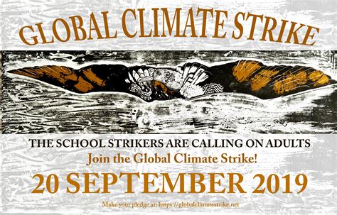 Global Climate Strike poster | Peace News