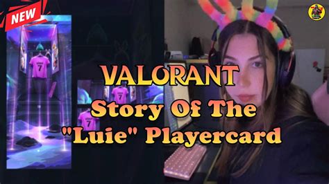 The Story Of "Luie" Player Card In Valorant | Free Player Card In ...