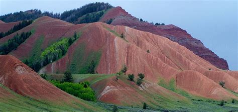 Pictures of the West — Red Hills of the Gros Ventre