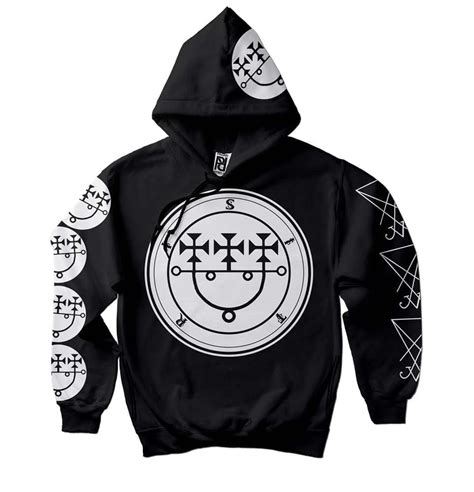 Sitri Ars Goetia Demon Seal Hell Pentagram Occult Hoodie - PAGAN REBELS